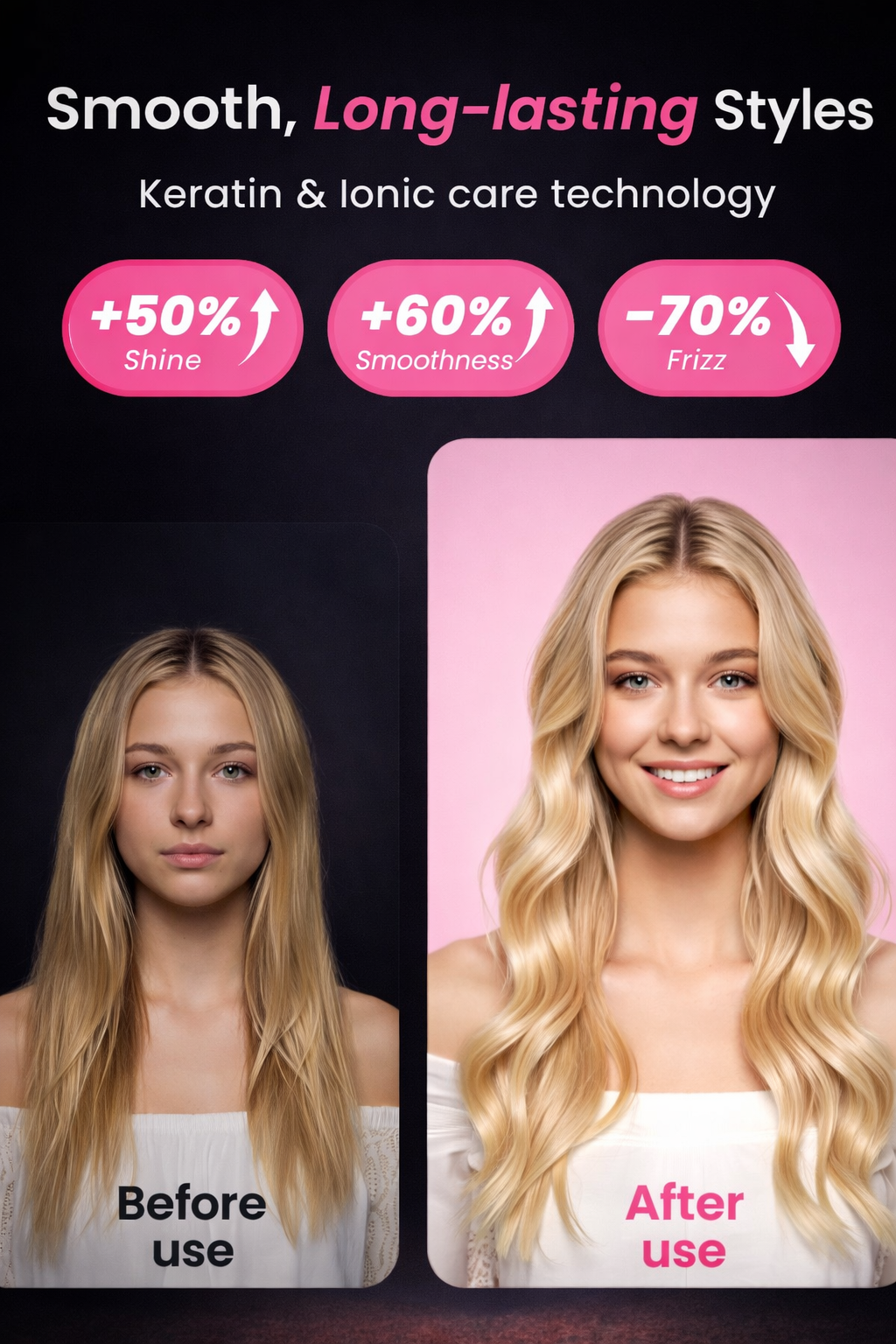 Veloura™ AirSculpt 1.5 – Ionic Blowout Brush