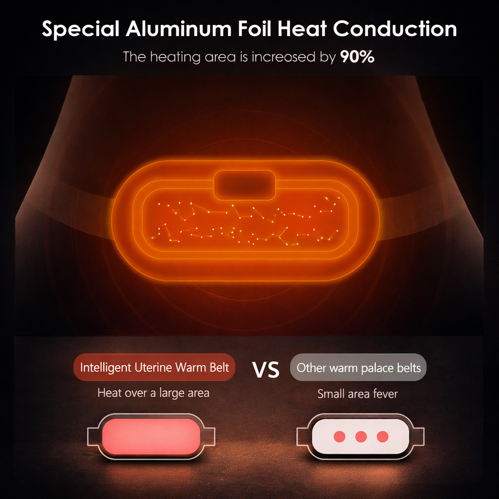 ThermaRelief™ Cordless Heating Pad (3 Heat Levels)