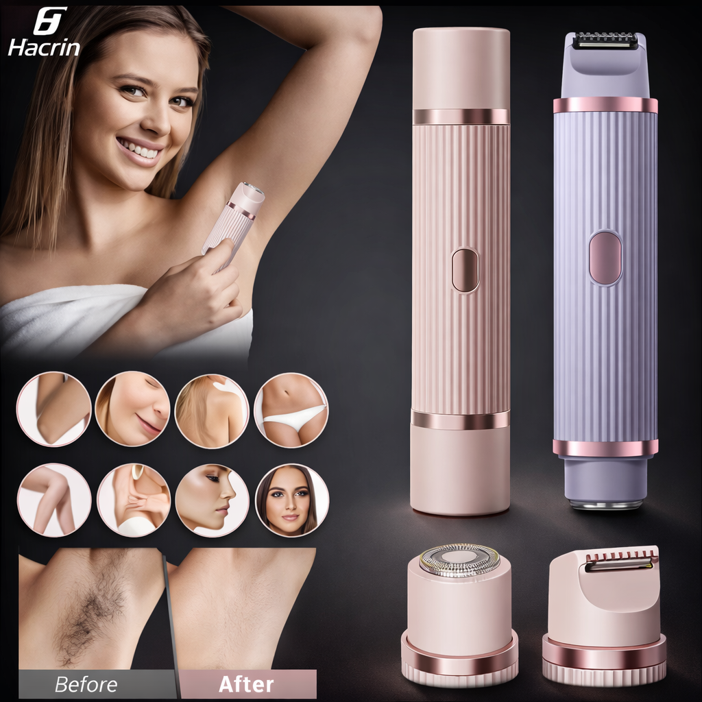 Women’s 2-in-1 Electric Shaver & Bikini Trimmer