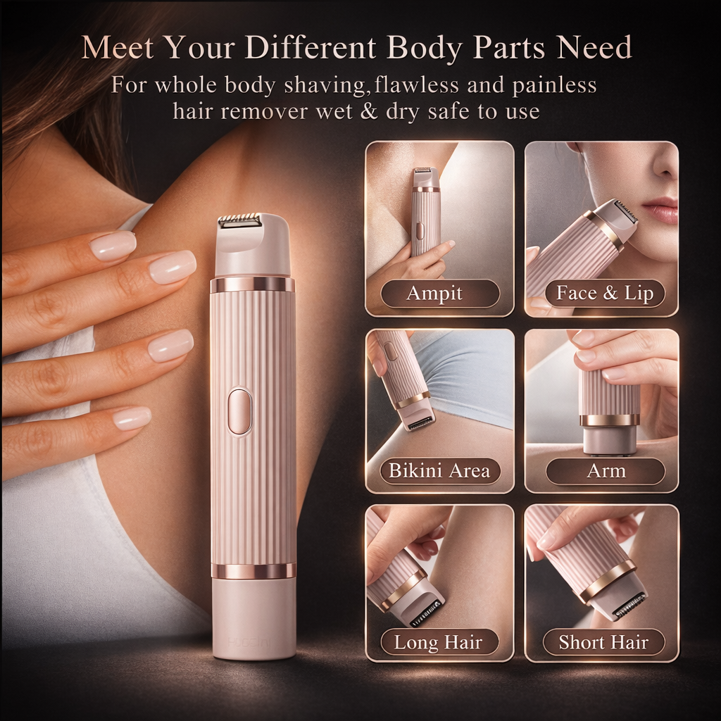 Women’s 2-in-1 Electric Shaver & Bikini Trimmer