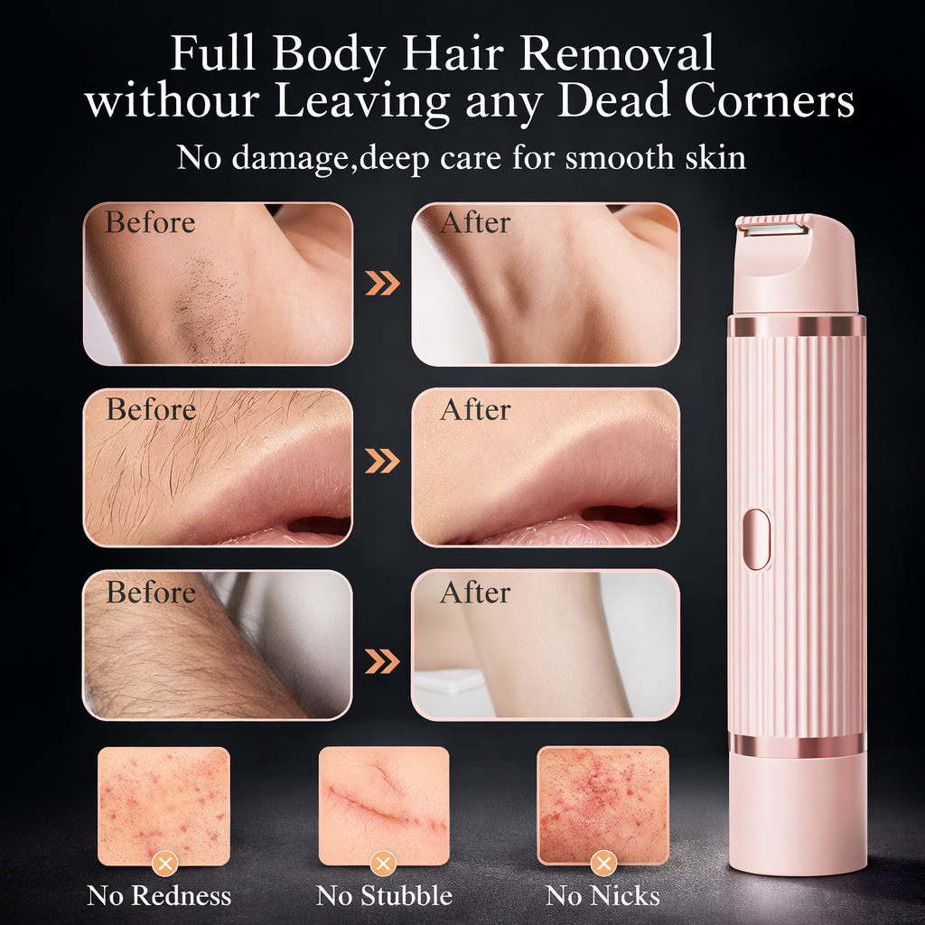 Women’s 2-in-1 Electric Shaver & Bikini Trimmer