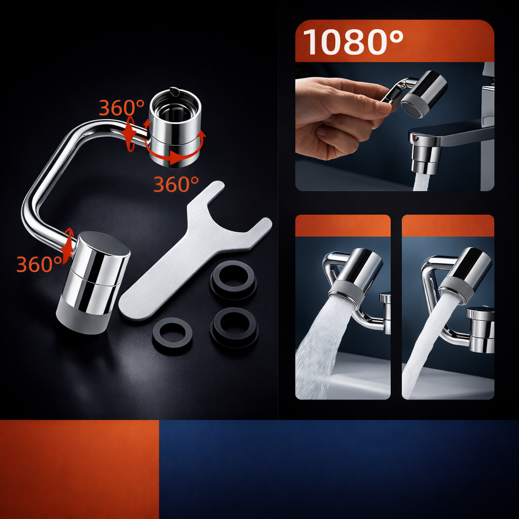 HydraFlex™ Faucet Arm Extender